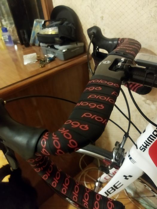 Шоссейный карбоновый руль дуалы и вынос