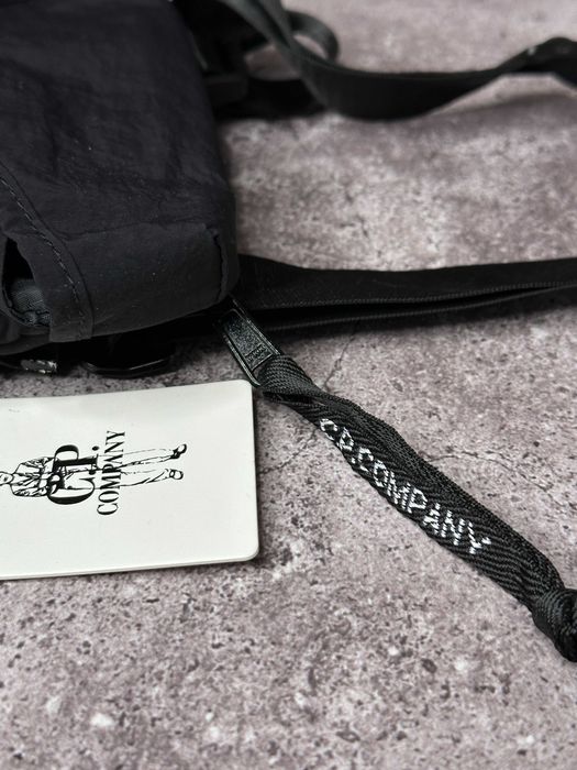 Сумка C.P.Company черная нейлон новая с линзой  YKK