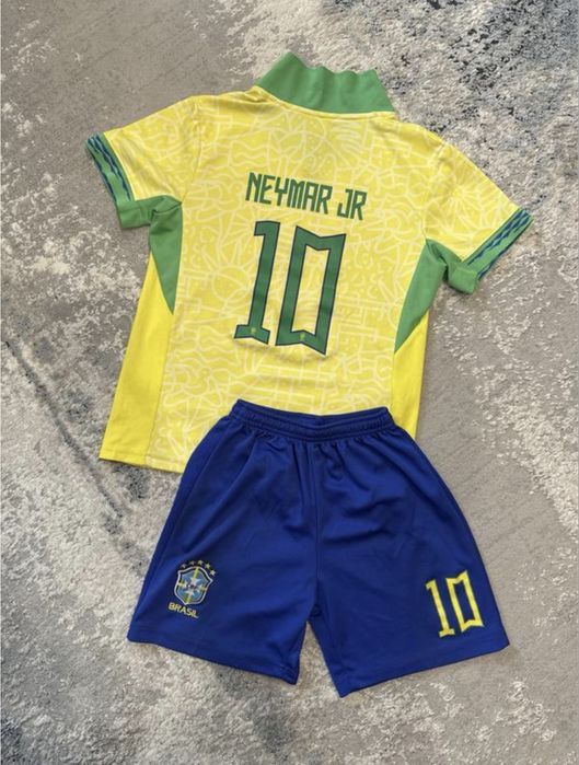 Футбольна форма збірної бразілії neymar jr 140 см 9-11 років
