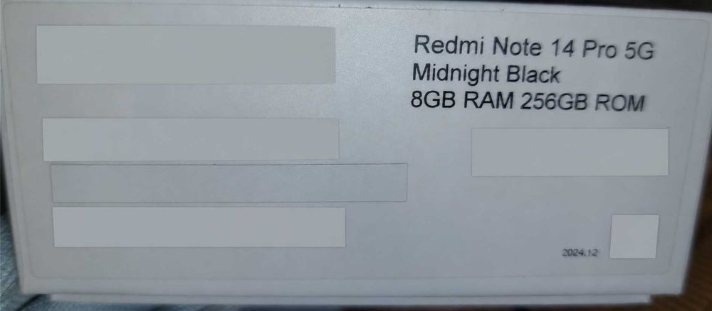 Xiaomi Redmi Note 14 Pro 5G 8/256GB – Garantia Worten 06/2028