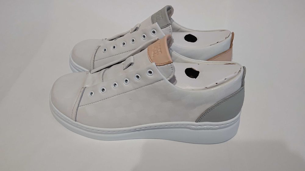 Женские кожаные кеды Camper 38 39 кожа кроссовки слипоны летние туфли