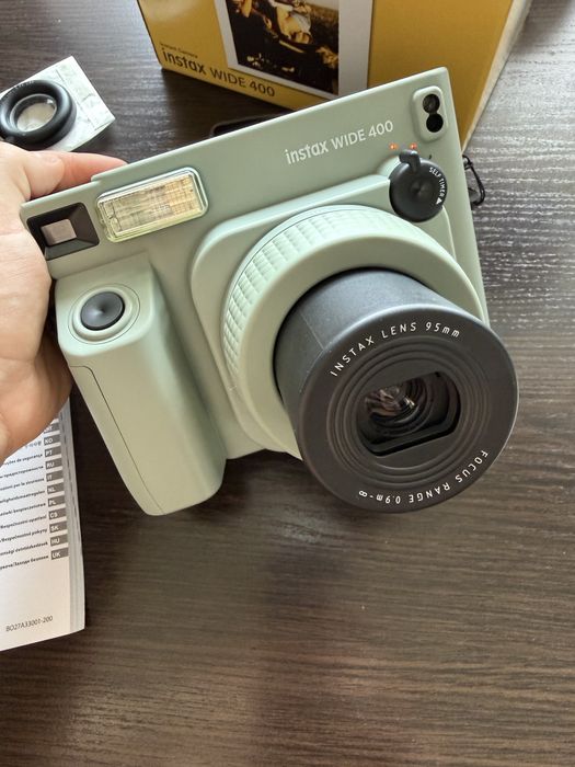 Fujifilm Instax Wide 400 фотоапарат миттєвого друку, в ідеальному стані