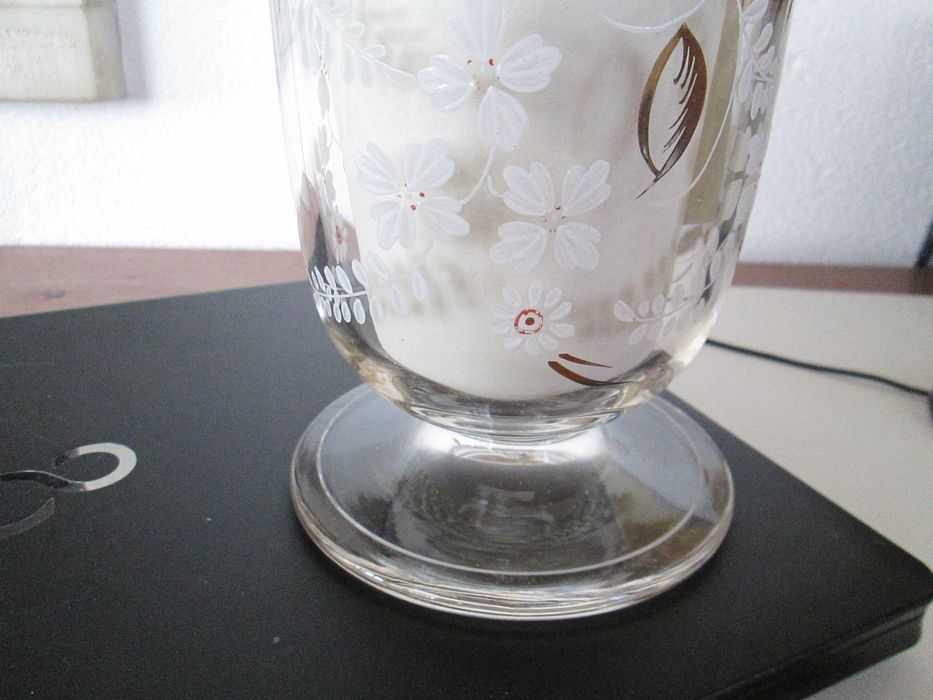 Hand-painted water pitcher - antique431394979326863363