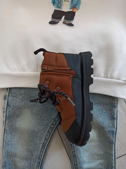 Buty, kozaki, botki, Zara, rozmiar 23