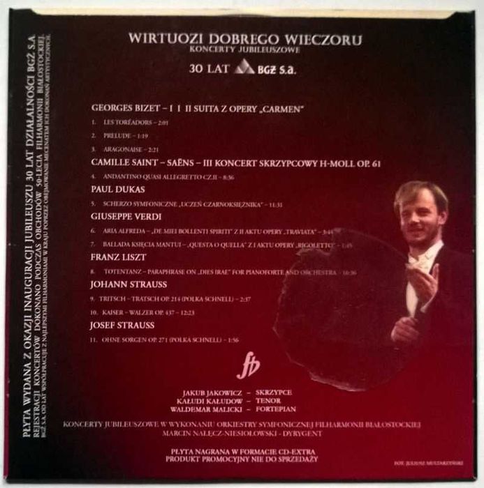 CD Verdi Liszt Strauss Wirtuozi Dobrego Wieczoru NOWA