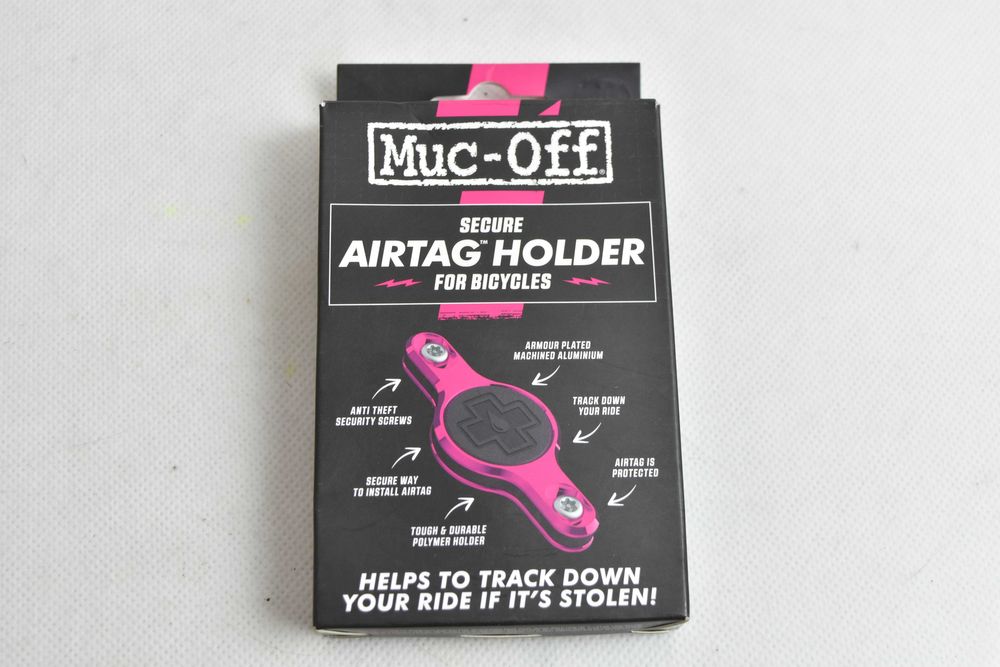 NIEUŻYWANY uchwyt na lokalizator MUC OFF airtag holder ! czarny !