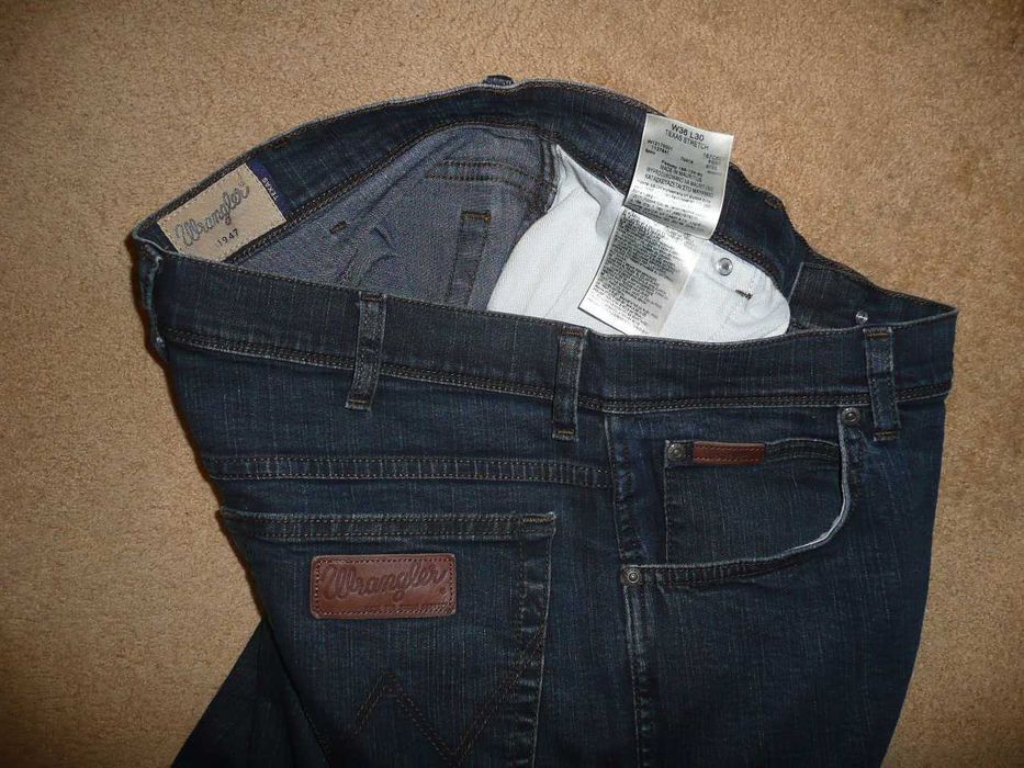 Spodnie dżinsy WRANGLER W36/L30=48/103cm texas jeansy