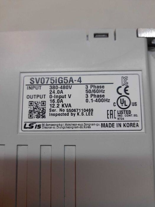 Falownik Lg Ls 7,5 kW SV075iG5A-4