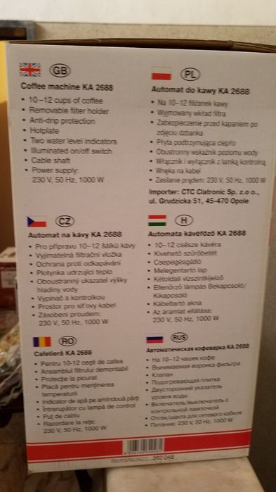 Clatronic Coffee Maker64751156145795122