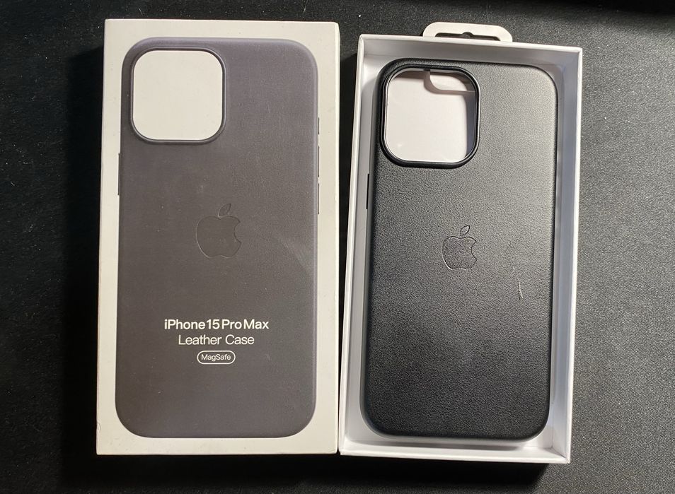 Чохол Шкіряний iPhone 15 Pro Max
