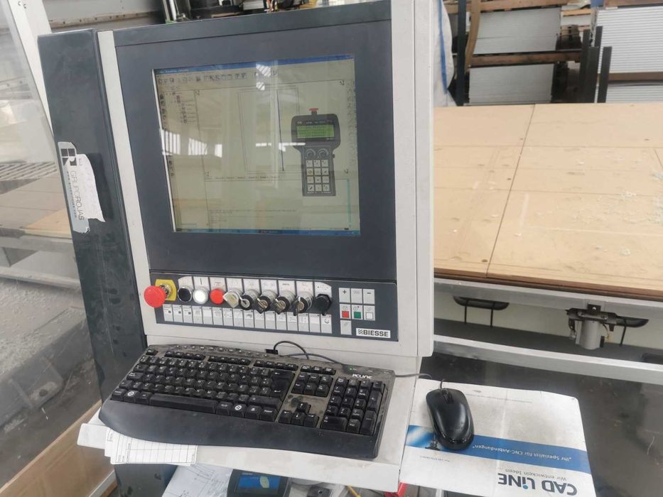 Centrum Nestingowe Biesse Ekxcel CNC stoły podawcze