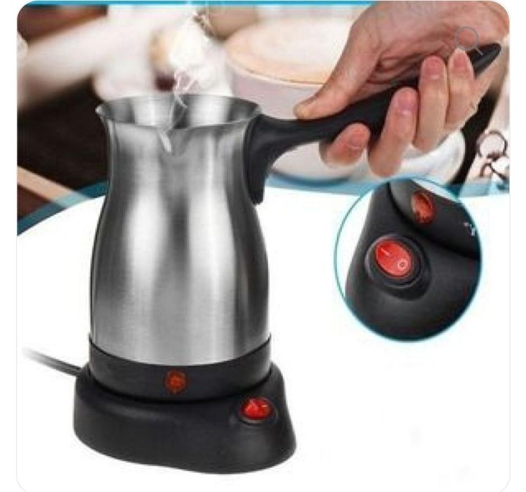 Электротурка, кофеварка турка для кофе электрическая 500 мл