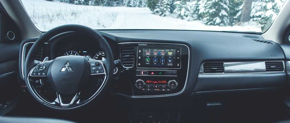 Mitsubishi Outlander III deska konsola poduszki airbag