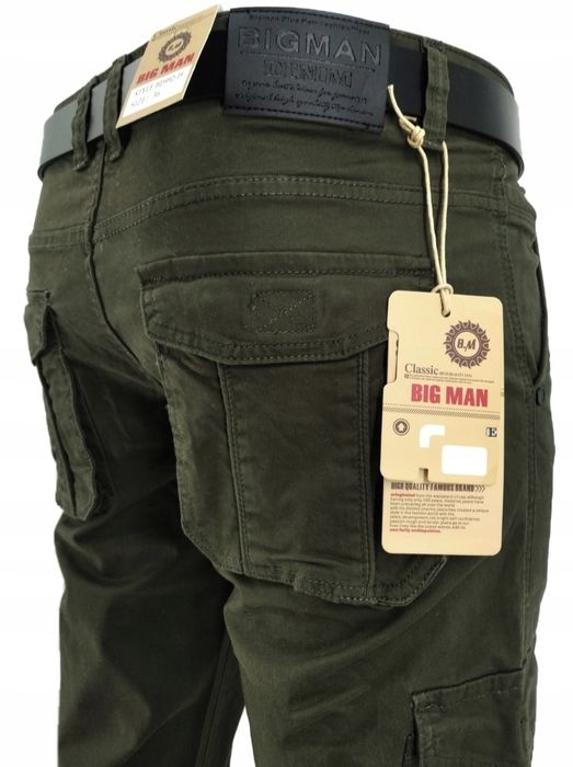 SPODNIE MĘSKIE bojówki rozm od 30 do 48