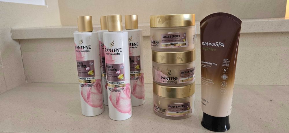 Champôs e mascaras Pantene