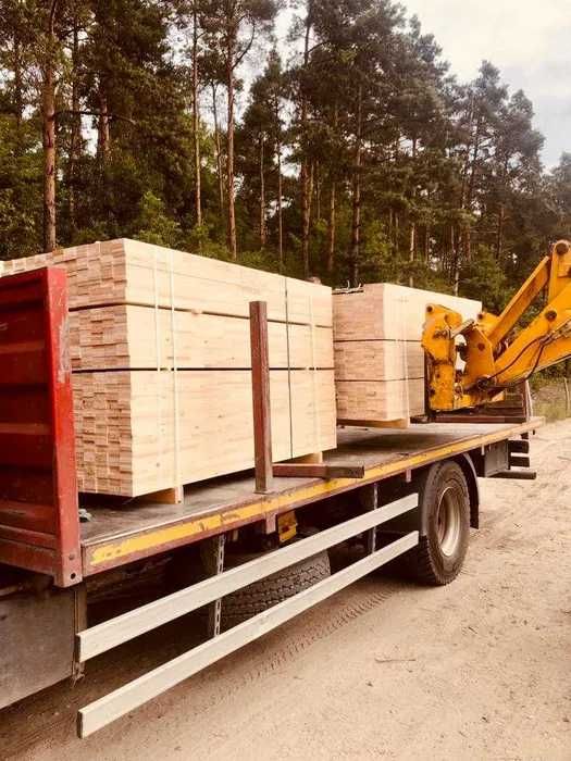 Drewno klejone sosnowe klejonka