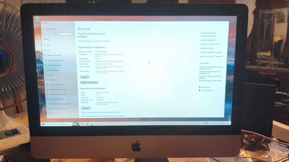 iMac 21,5 polegadas (2011) - i5, 16GB RAM, Windows 10