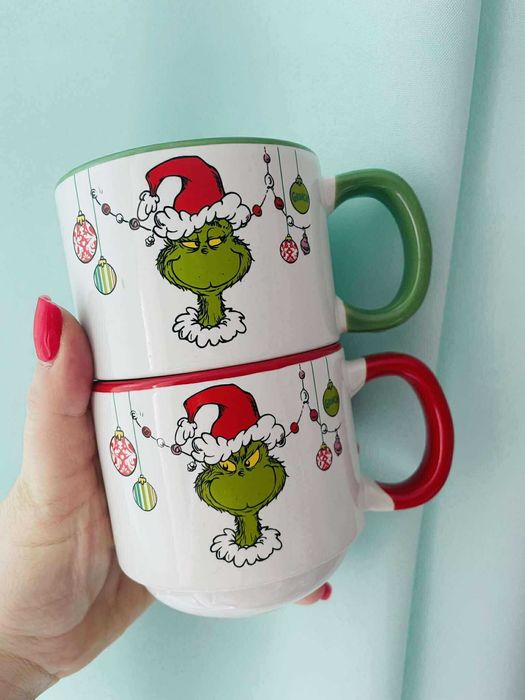 Kubek Grinch zestaw - pojemność 300 ml