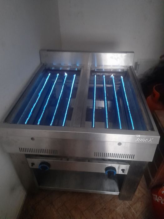 Grelhador industrial a gás junex esta para butano e propano posso alterar para natural