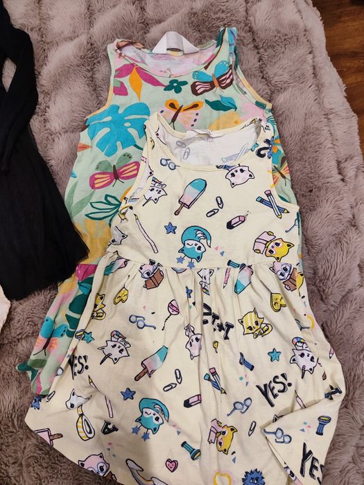 Zestaw sukienek rozmiar 98/104