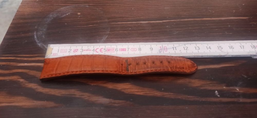 Pasek skórzany LANGE & SOHNE