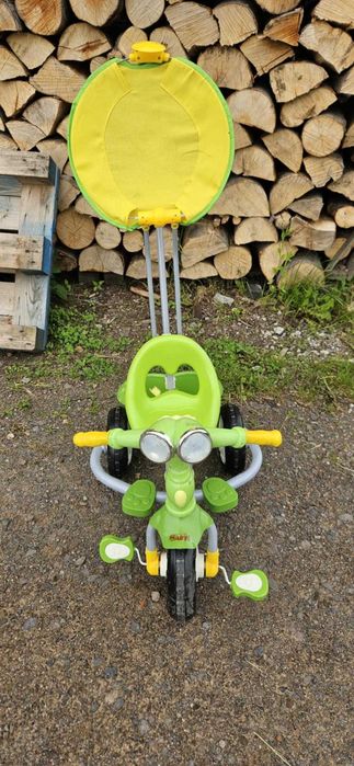 Rowerek z baldachimem dla dziecka