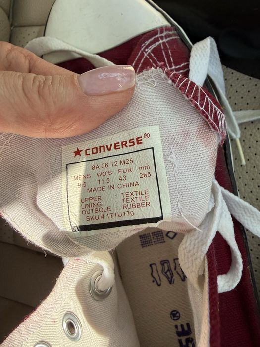 Кеди converse 43 розмір сток