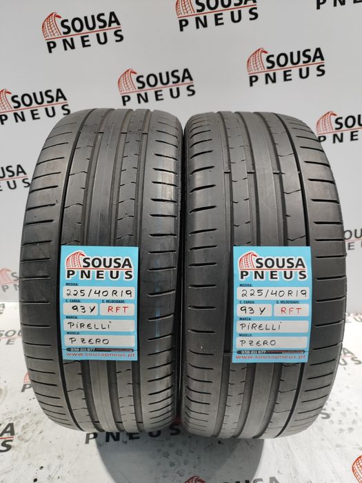2 pneus semi novos 225-40R19 Pirelli - Oferta dos Portes