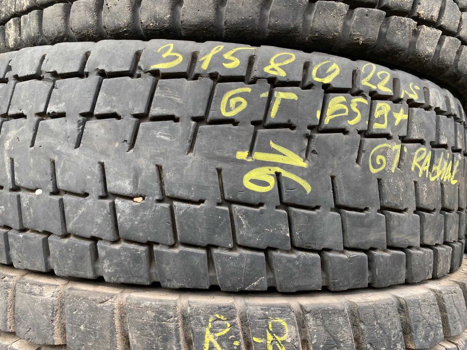 Вантажна шина 315/80R22.5 GTRadial GT659+ (13мм) ВЕДУЧА вісь 1шт