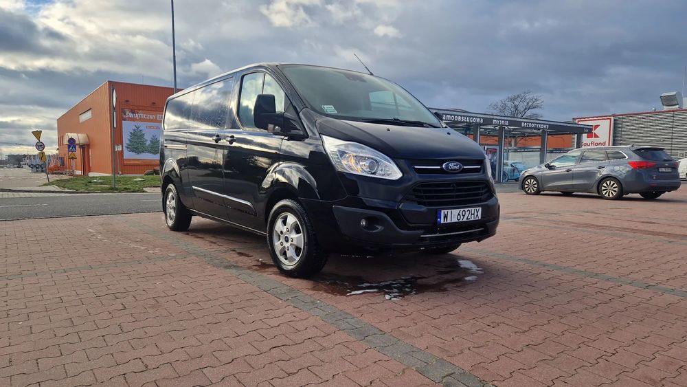 Ford TRANSIT CUSTOM  FORD TRANSIT CUSTOM L2H1 • 170 KM • VAT1 • Kamera • PL Salon • Stan BD