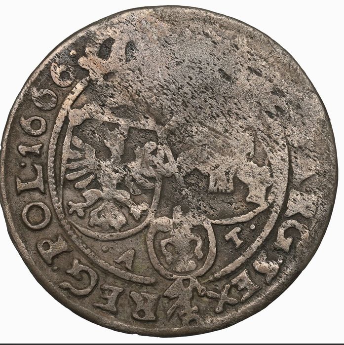 Szóstak Jan II Kazimierz, Bydgoszcz 1666 r. A-T