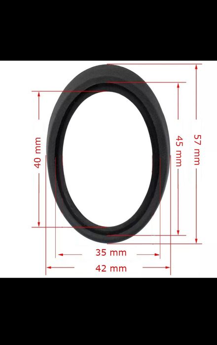 Уплотнительная резинка антенны 1J0035350E opel skoda vw