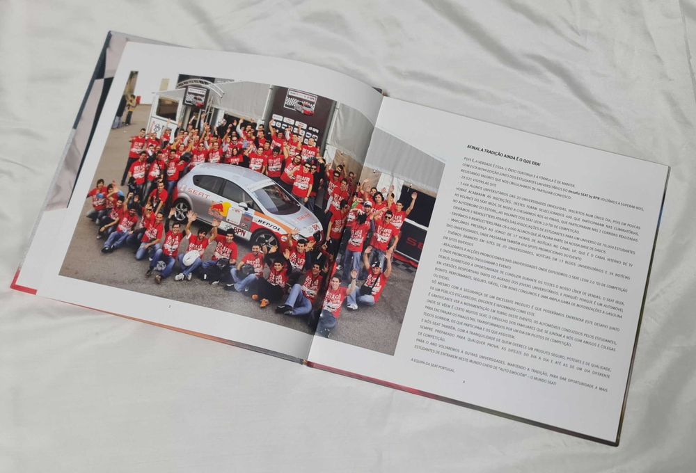 CD e livro - Vodafone  Cup by SEAT