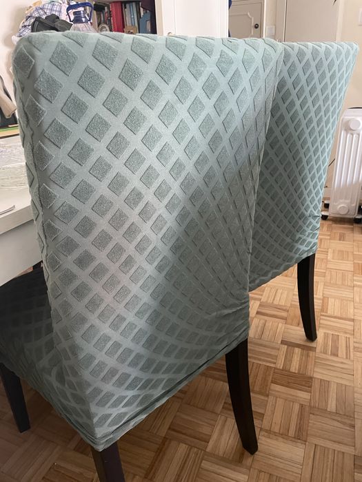 Seis Cadeiras Ikea com capas