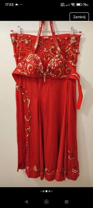 Strój Belly dance taniec brzucha