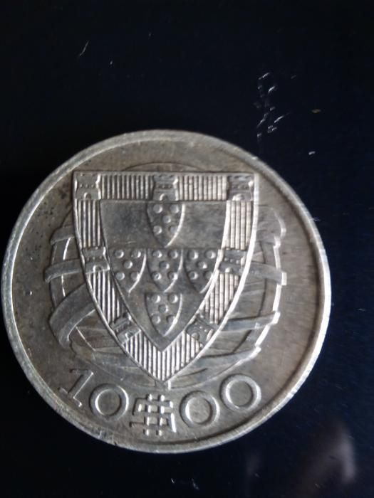 Moeda de prata de 10 escudos de 1942