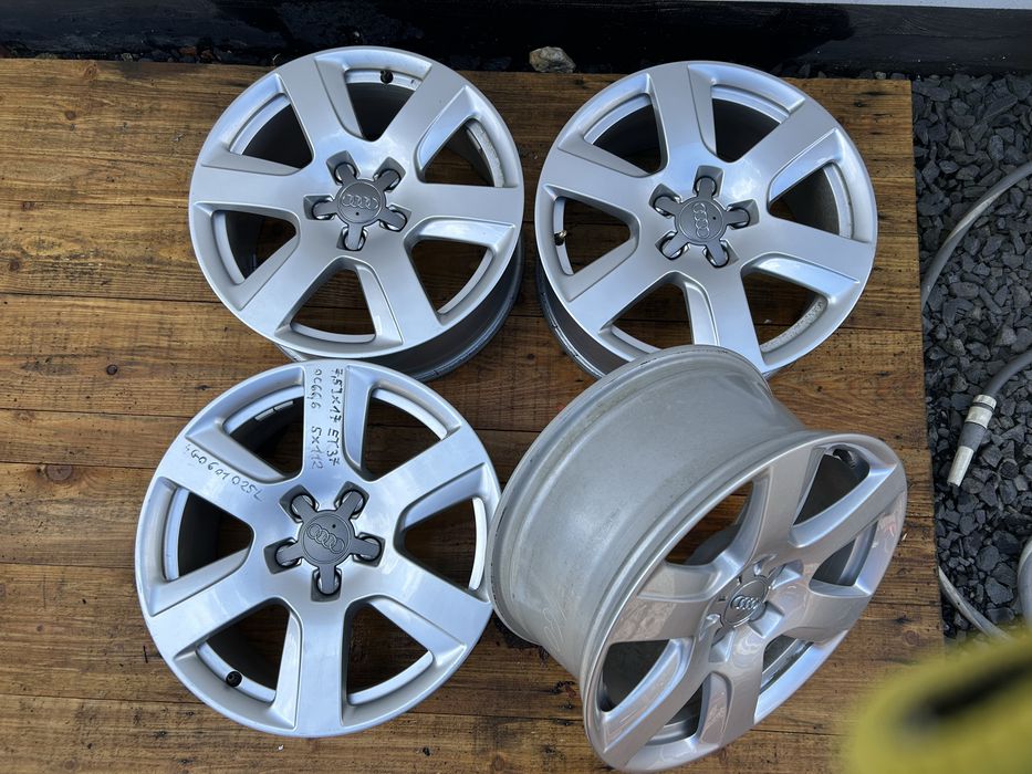 (F30) ALUFELGI 17” 5x112 AUDI 7,5J ET37 ( A4 A5 B8 B9 A6 C6 C7 Q5) oryginał
