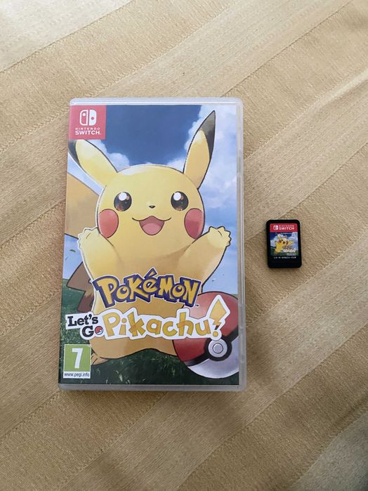 Pokémon: Let's Go, Pikachu! - jogo para nintendo switch