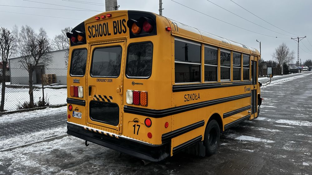 Autobus szkolny, school bus USA, Chevrolet Express 28 tys km jak nowy.