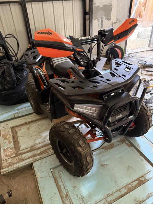 Дитячий електричний квадроцикл Asix E-M10/6 1000W-помаранчевий