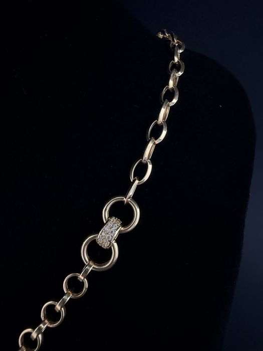 Золоте кольє в стилі Tiffany&Co / золотое колье в стиле Tiffany&Co/ЗНИЖКА ВІД ЦІНИ