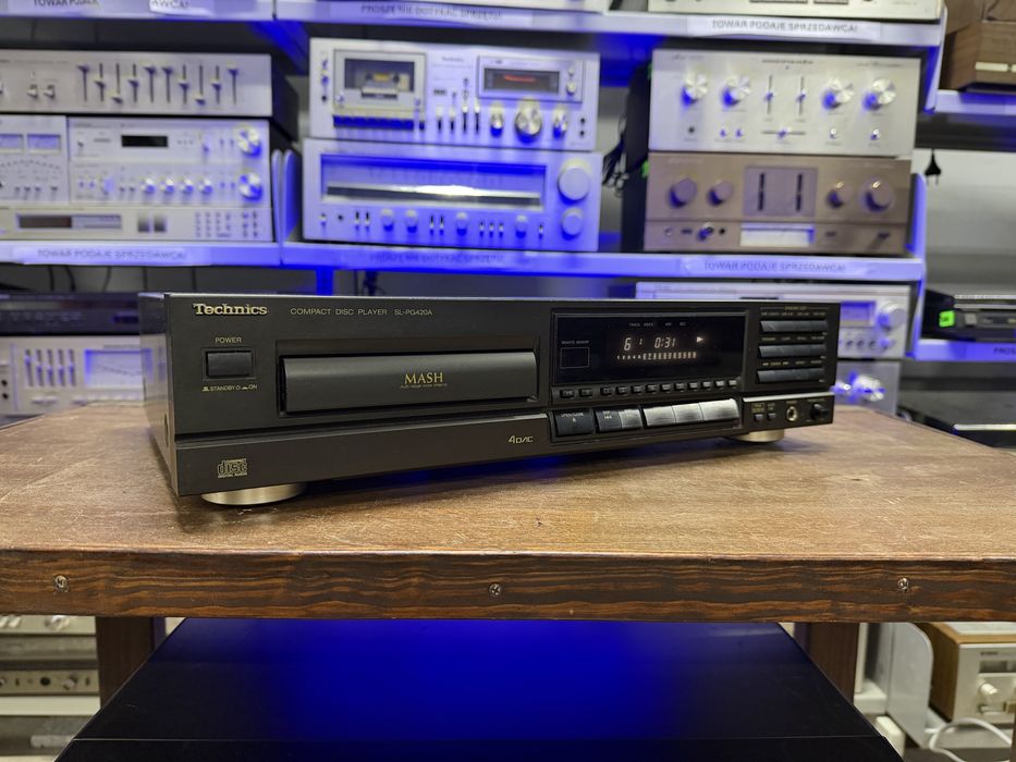 ‼️ Odtwarzacz płyt CD Technics SL-PG420A, Audio Room