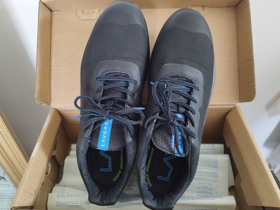 Sapatilhas de Segurança Lavoro Hybrid Black/Blue (Tam. 45) – Como Novas (1 dia de uso)