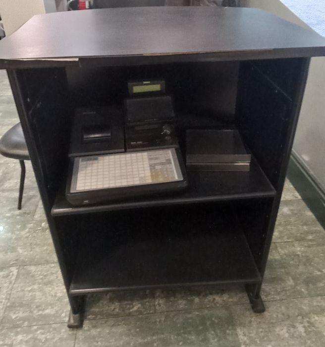 Móvel recepção salão cabeleireiro