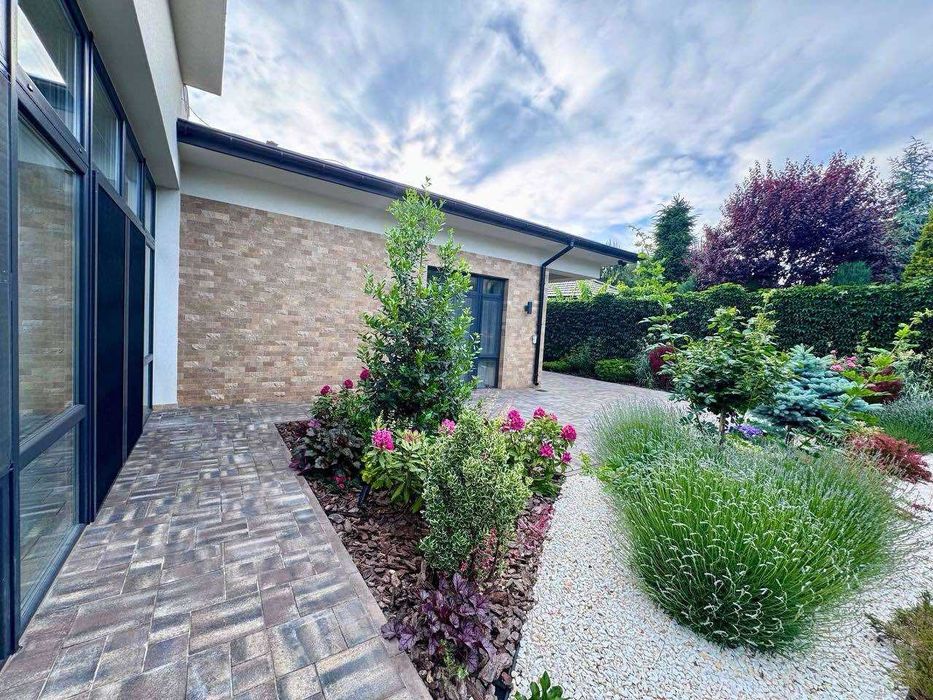 Сосновый Берег! Одноэтажный дом на 8,5 сотках! Art-Deco! 1A37