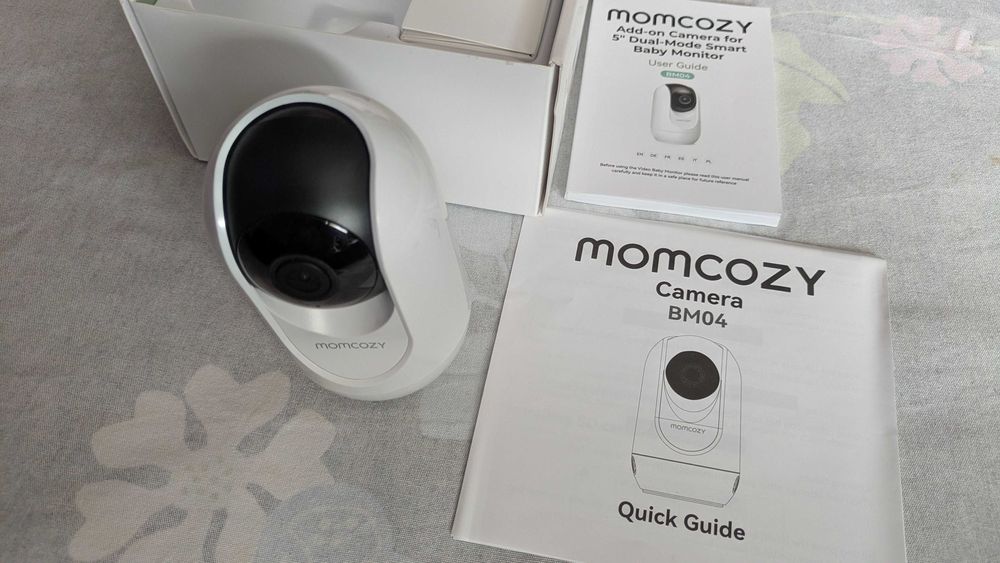 Elektroniczna niania Momcozy. Kamera 1080P HD.