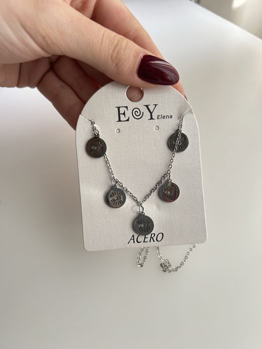 Colar em aço inoxidável NOVO