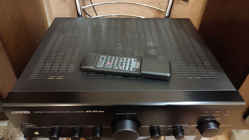 Усилитель Звука Kenwood KA-5050R. MOS FET ! Состояние.Пульт !