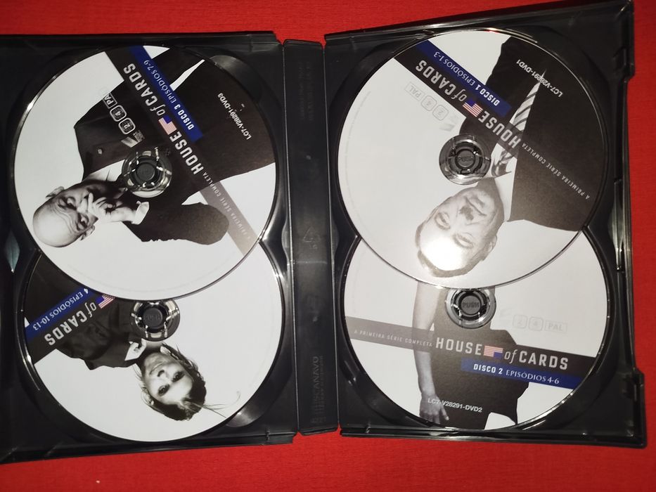 Série house of cards temporada 1 & 2