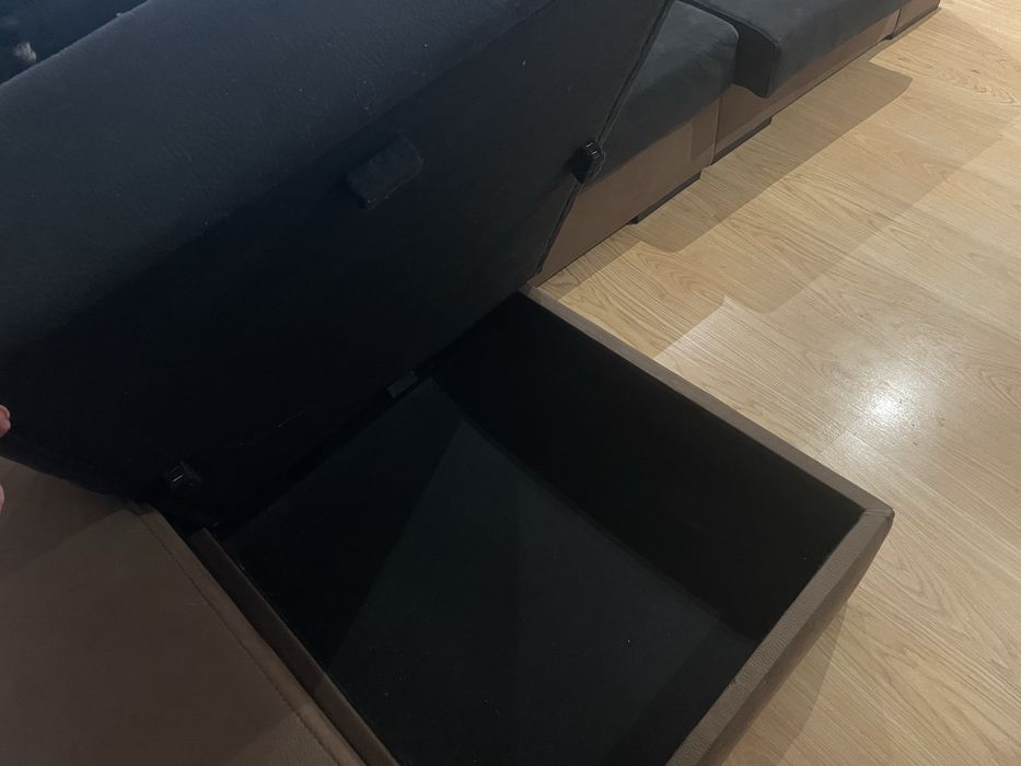 Sofa com chaise lounge